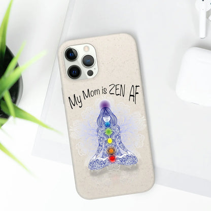 Zen Mom Biodegradable Phone Case Printify