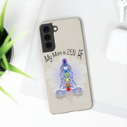 Zen Mom Biodegradable Phone Case Printify