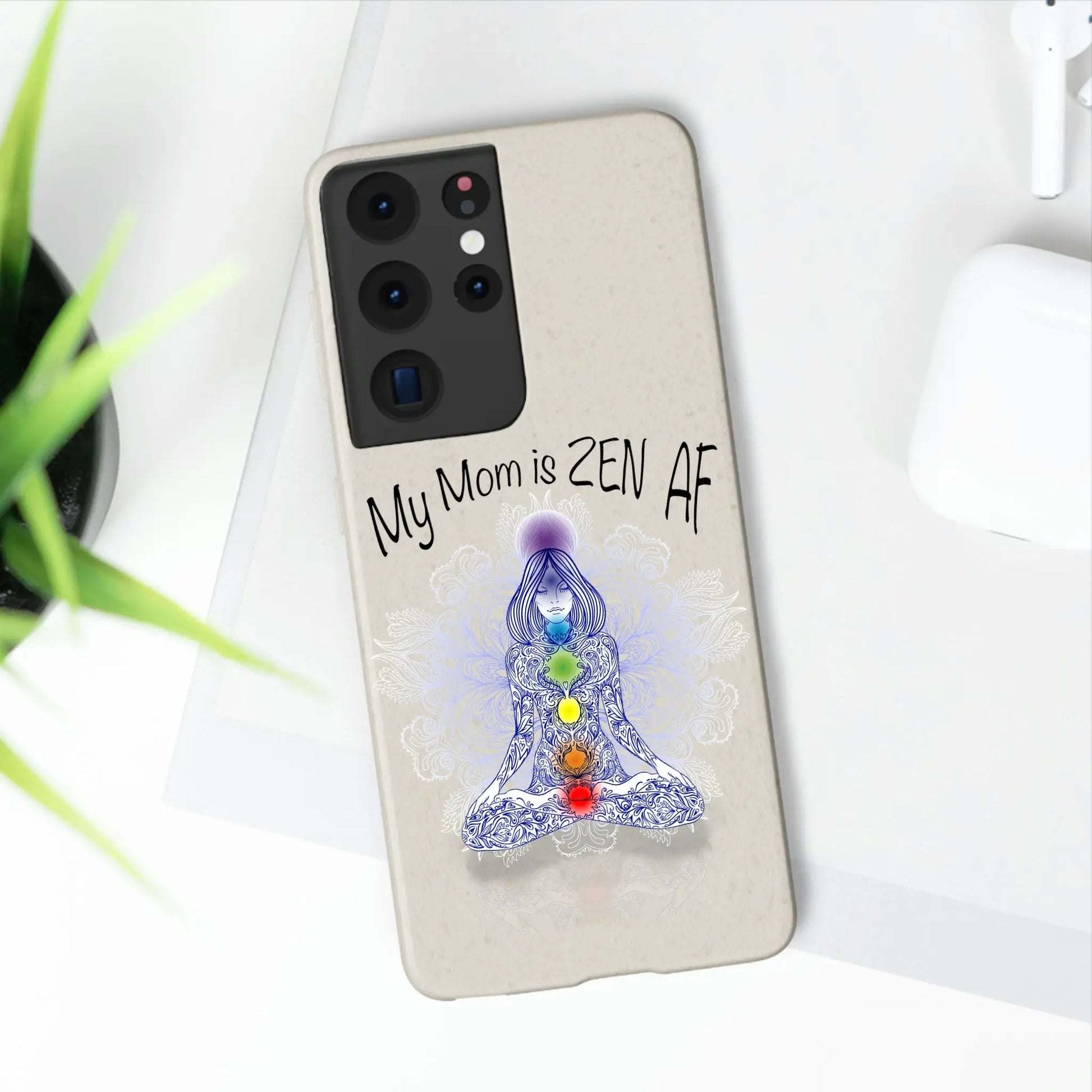 Zen Mom Biodegradable Phone Case Printify