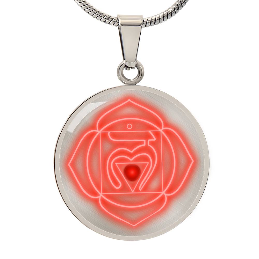 Grounded & Empowered: The Crimson Root Chakra Necklace ShineOn Fulfillment