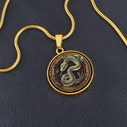 Snake Chinese Zodiac Necklace ShineOn Fulfillment