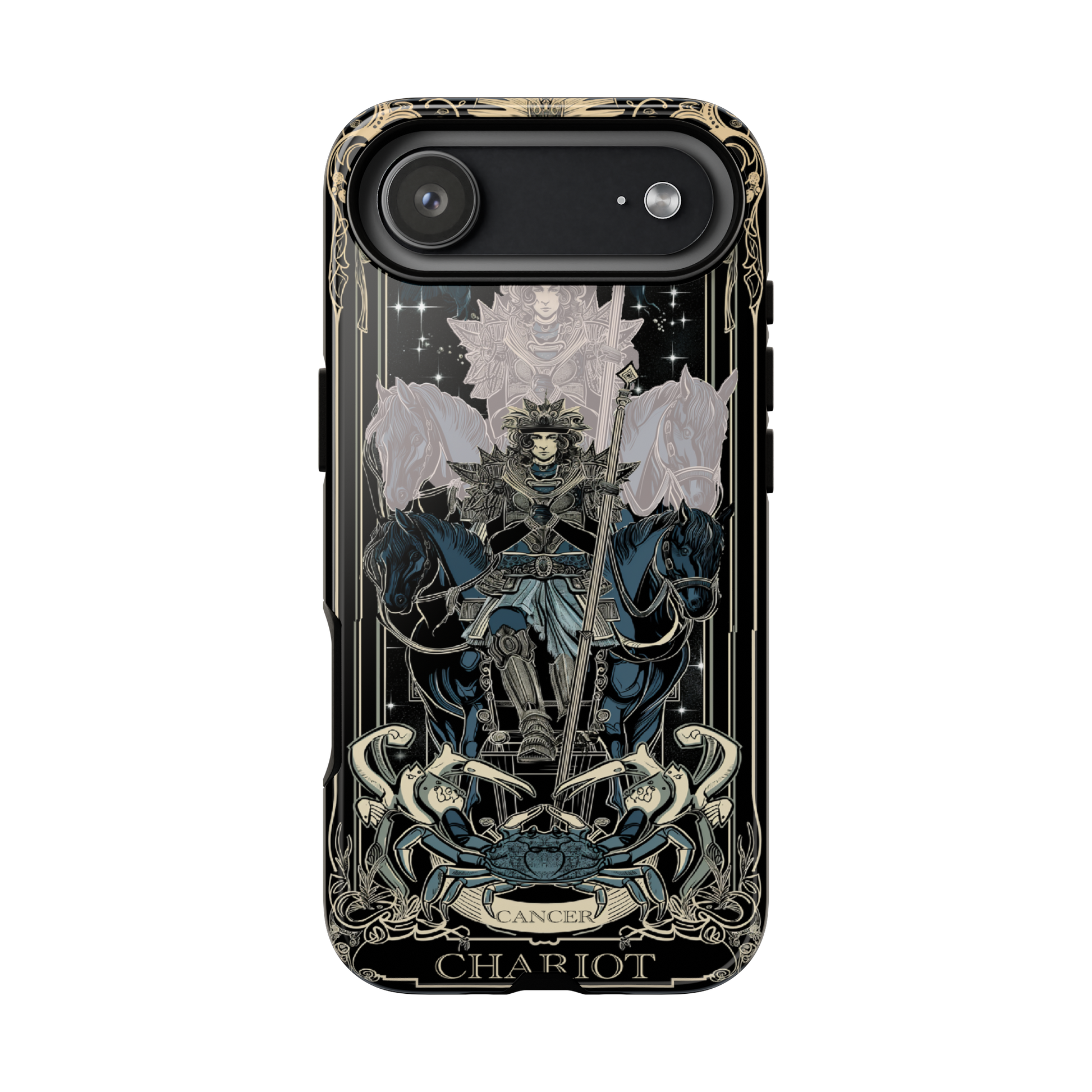 Cancer "The Chariot" Tarot Card Phone Case iPhone 17 Air