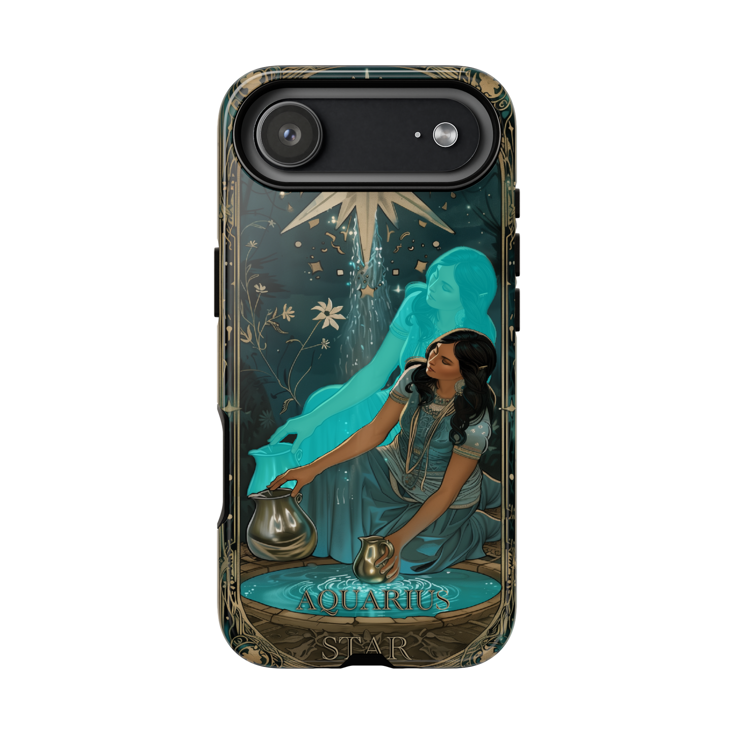 Aquarius "The Star" Tarot Card Phone Case iPhone 17 Air