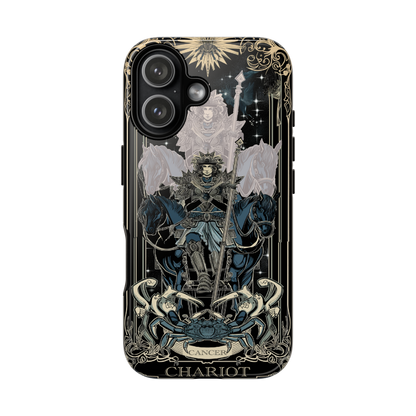 Cancer "The Chariot" Tarot Card Phone Case iPhone 17