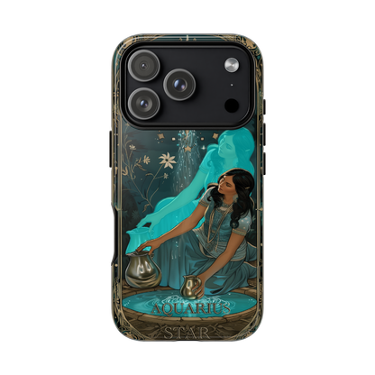 Aquarius "The Star" Tarot Card Phone Case iPhone 17 Pro