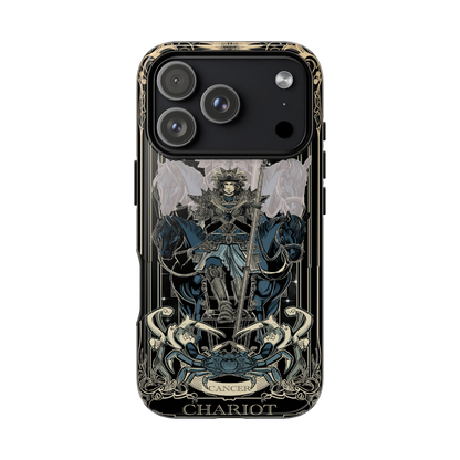 Cancer "The Chariot" Tarot Card Phone Case iPhone 17 Pro