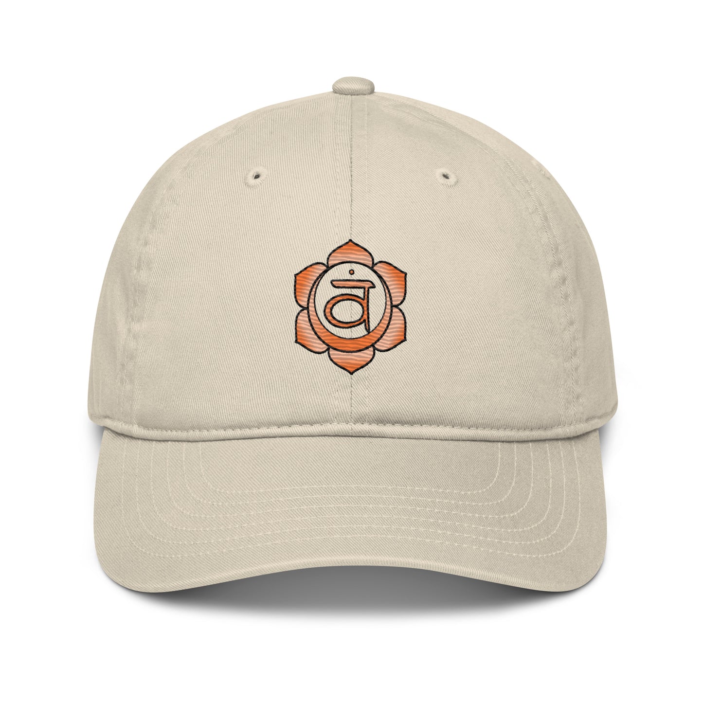 Organic Cotton Sacral Chakra Baseball Cap