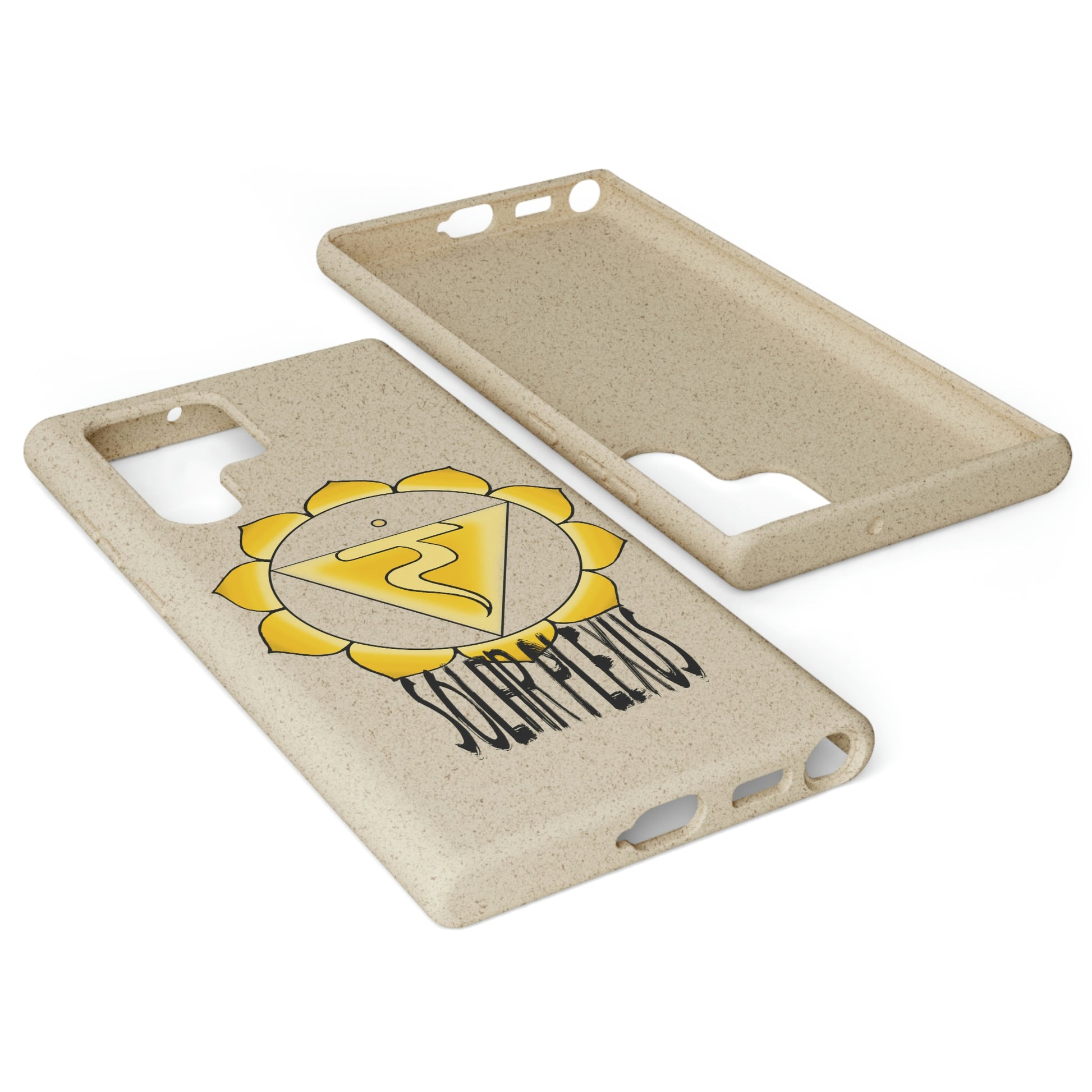 Solar Plexus Chakra Biodegradable Phone Case Printify