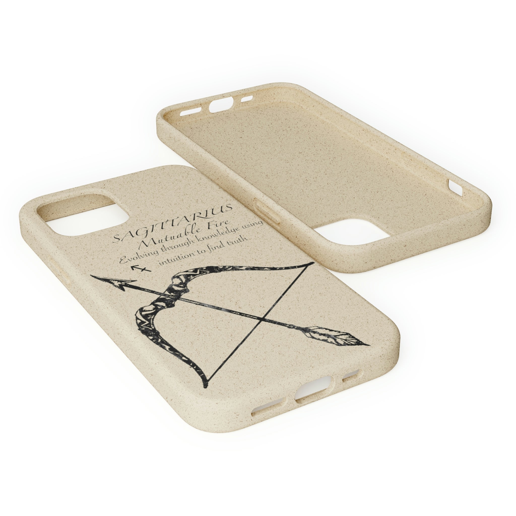 Sagittarius Zodiac Biodegradable Phone Case Printify
