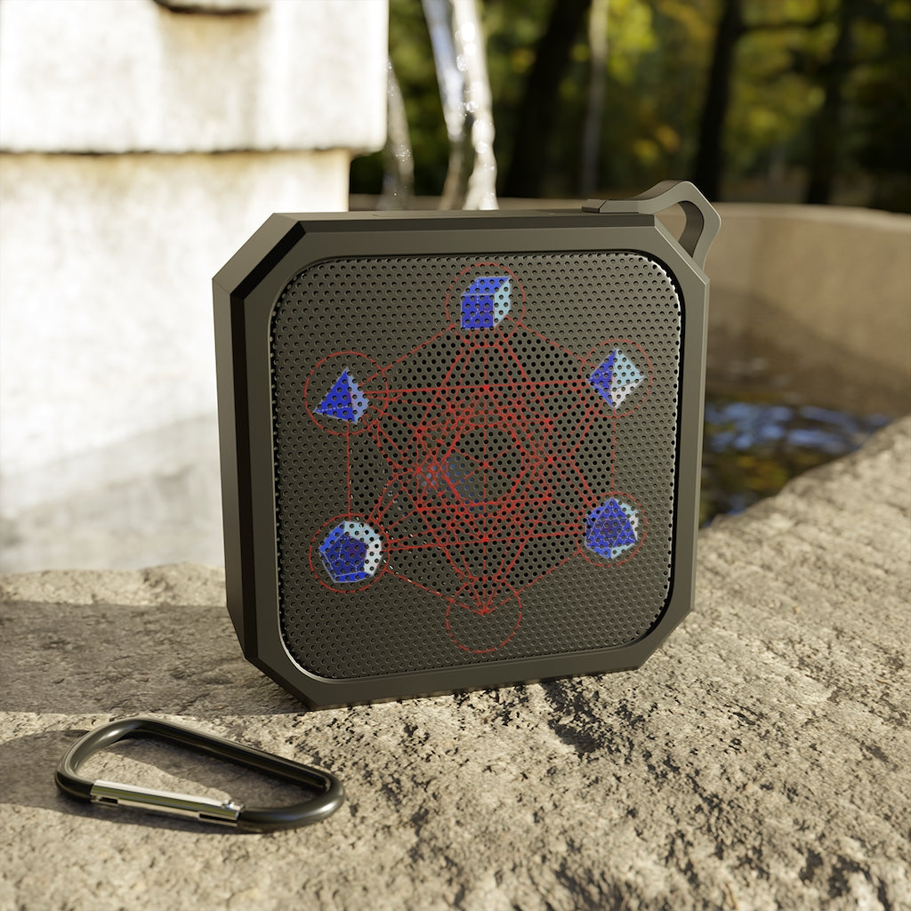 Metatron's Cube Outdoor Bluetooth Speaker Printify