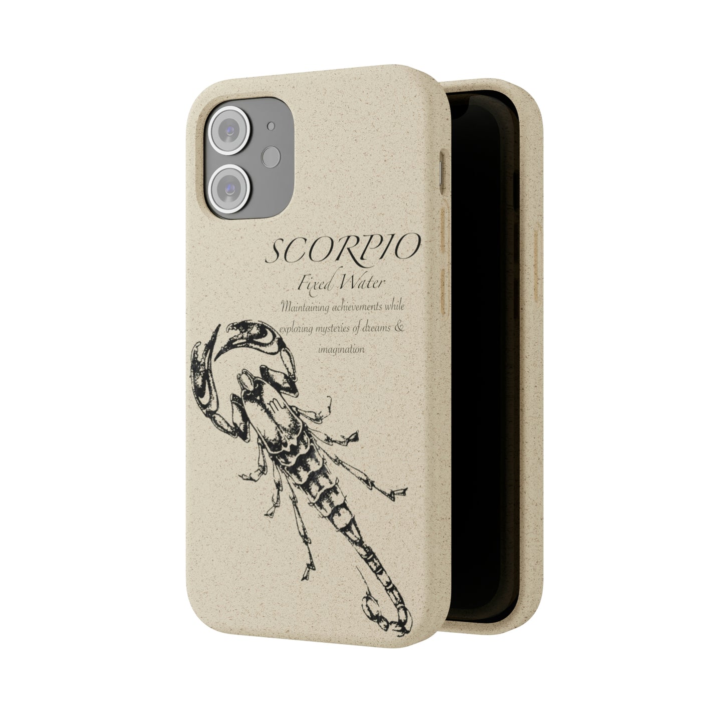 Scorpio Biodegradable Phone Case Printify