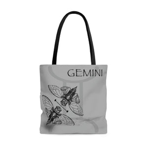 Gemini Zodiac Tote Bag Printify