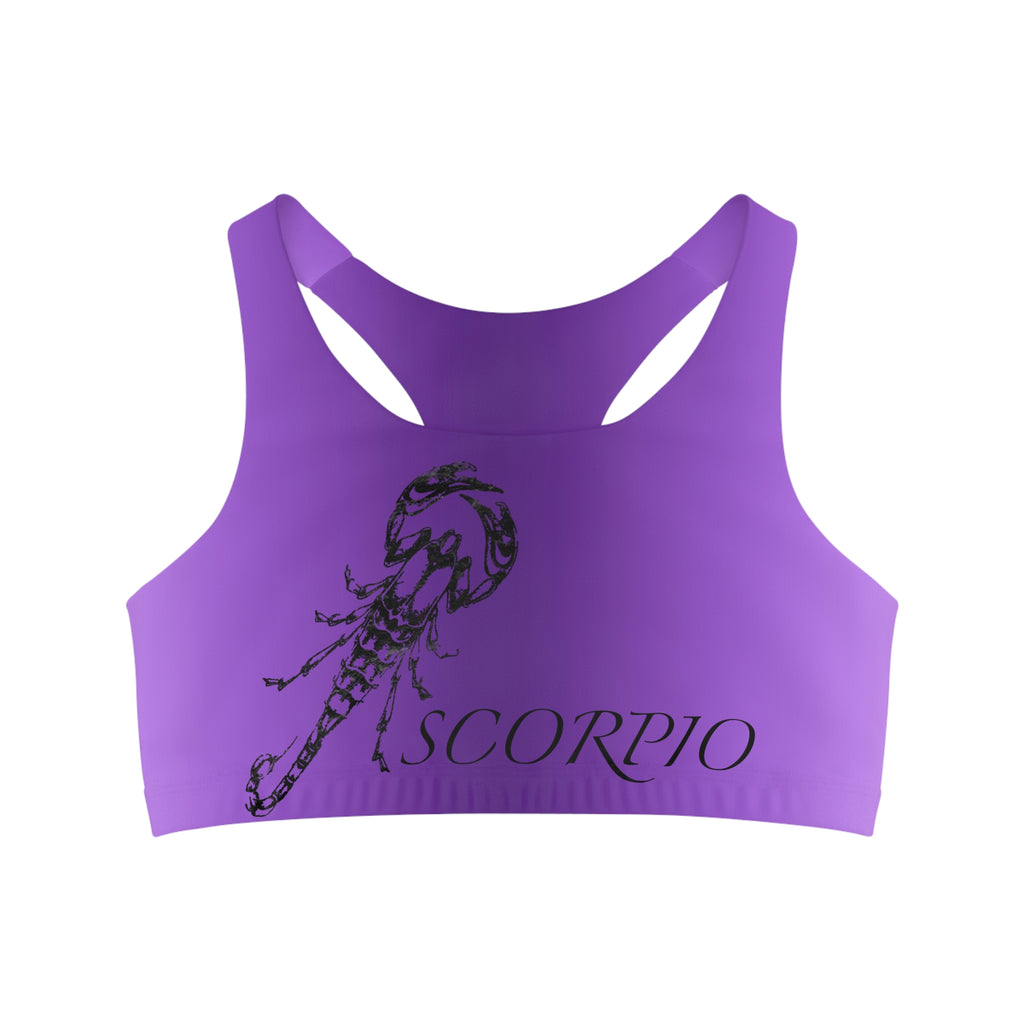 Scorpio Zodiac Sports Bra Printify