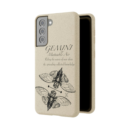 Gemini Zodiac Biodegradable Phone Case Printify