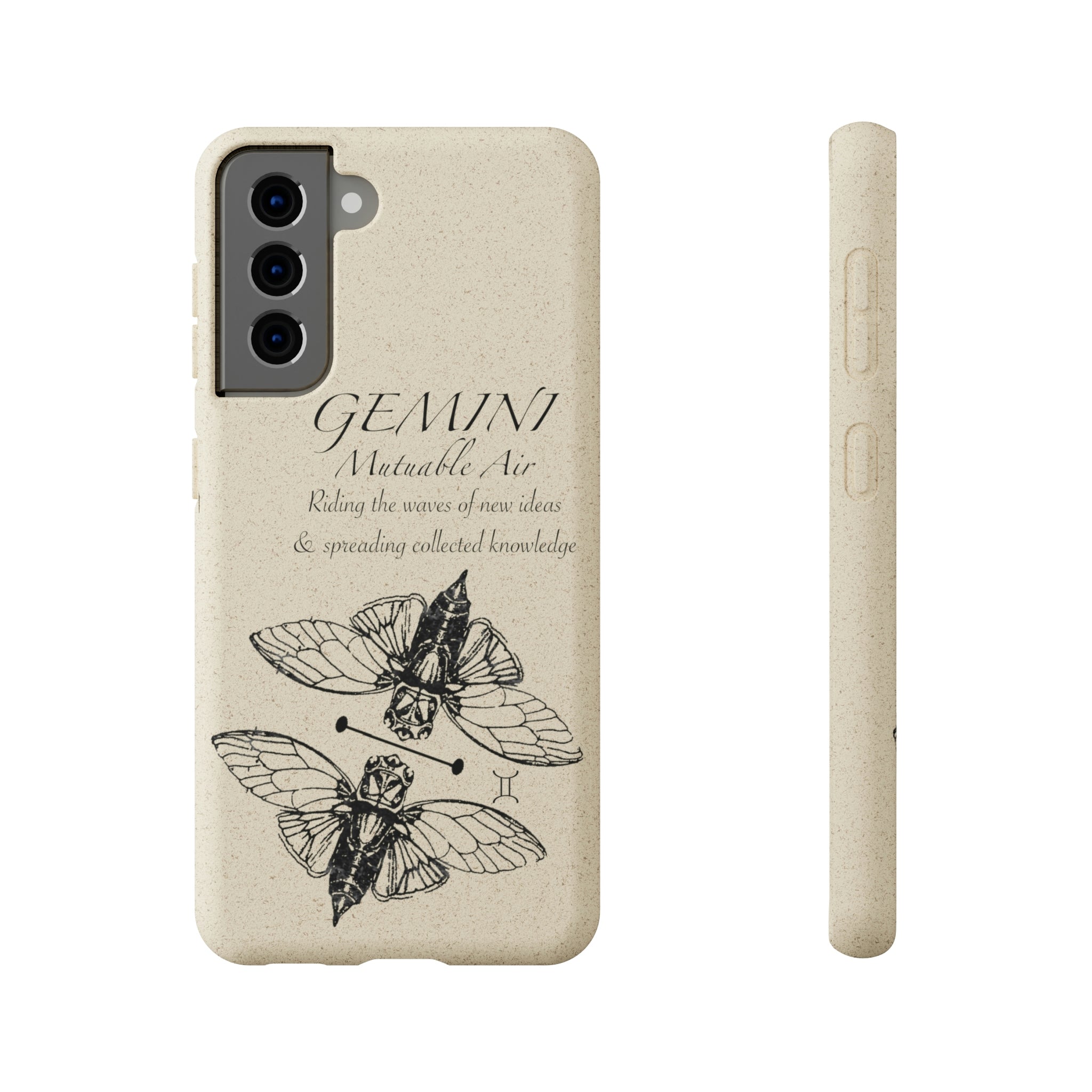 Gemini Zodiac Biodegradable Phone Case Printify