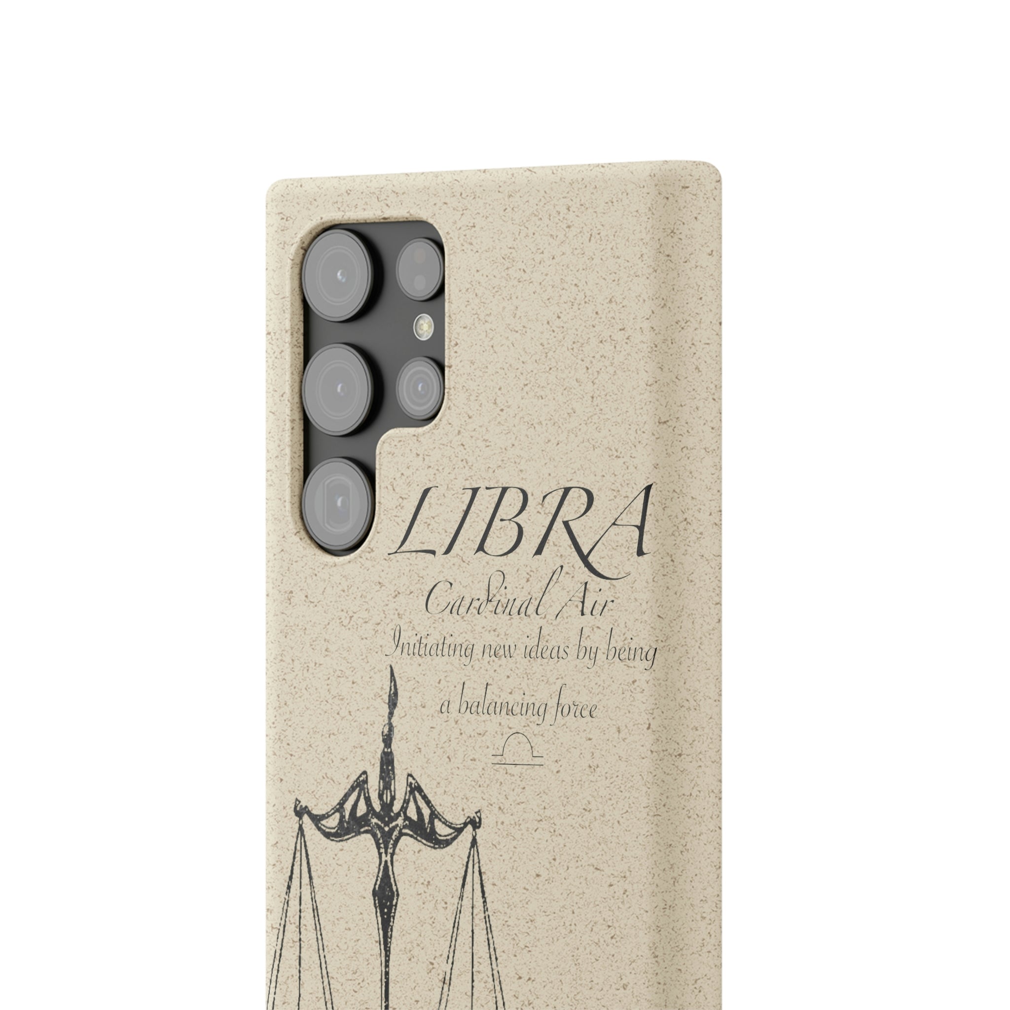 Libra Zodiac Biodegradable Phone Case Printify