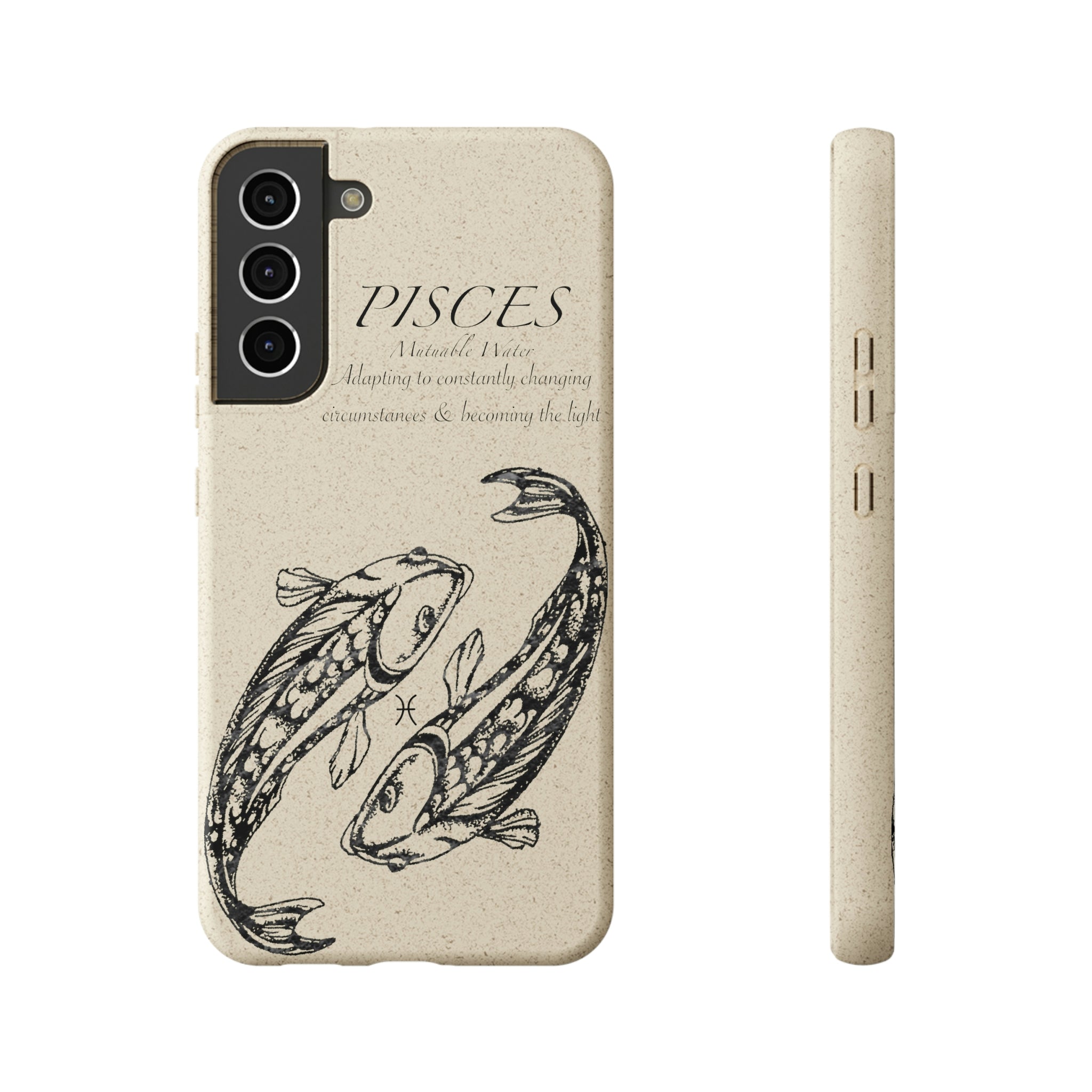 Pisces Zodiac Biodegradable Phone Case Printify