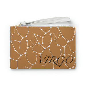 Virgo Vegan Leather Clutch Purse Printify