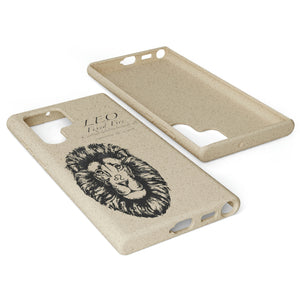 Leo Zodiac Biodegradable Phone Case Printify