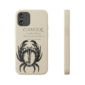 Cancer Zodiac Biodegradable Phone Case Printify