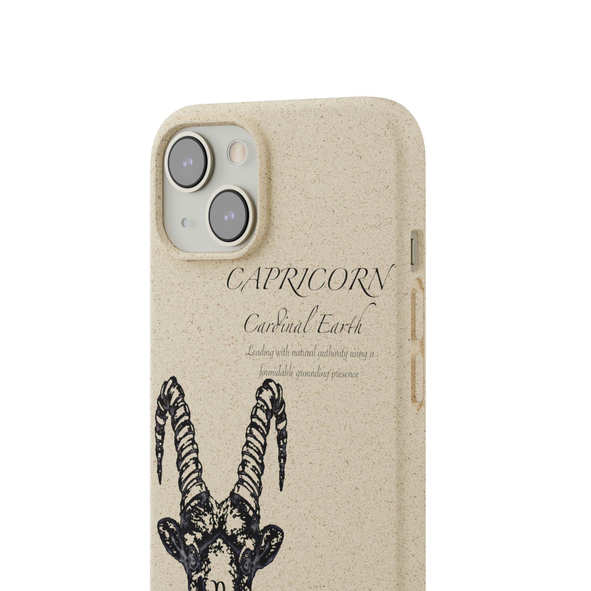 Capricorn Zodiac Biodegradable Phone Case Printify