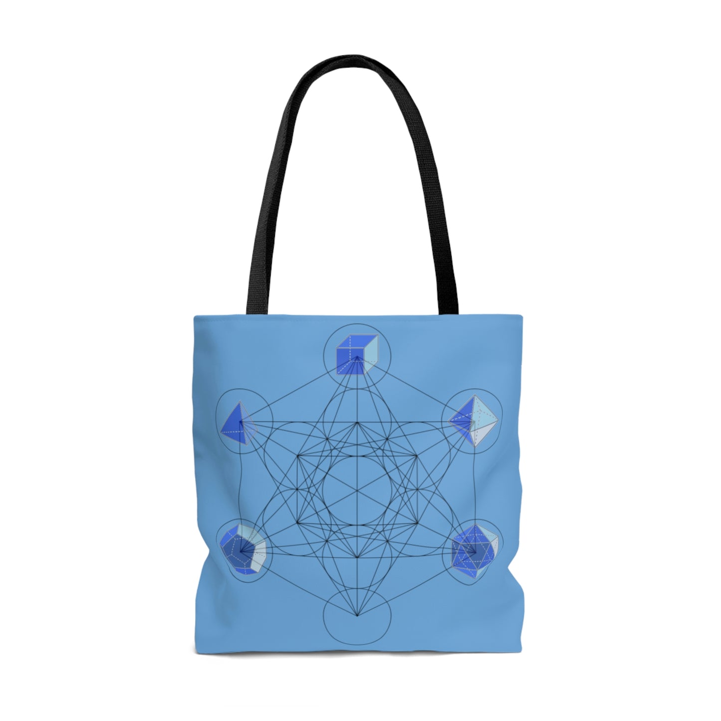 Metatron's Cube Tote Bag Printify